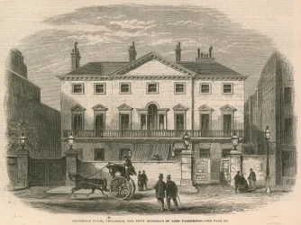 Cambridge House, Piccadilly, Londen, de stadsresidentie van Lord Palmerston