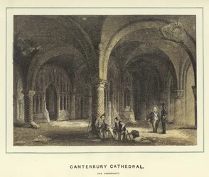Canterbury Kathedraal, de crypte