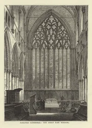 Carlisle Kathedraal, het Grote Oostelijke Venster