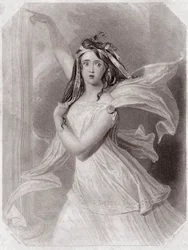 Cassandra (een profetes) (Troilus en Cressida) uit Shakespeare Women
