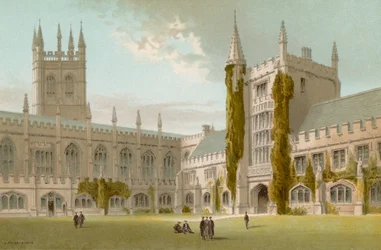 Kapel en Bibliotheek, Magdalen College--Oxford