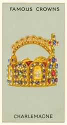 Karel de Grote (chromolitho)