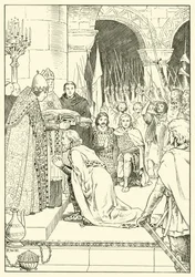 Karel de Grote Gekroond in St. Pieter