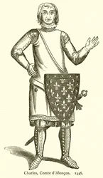 Karel, Graaf van Alençon. 1346