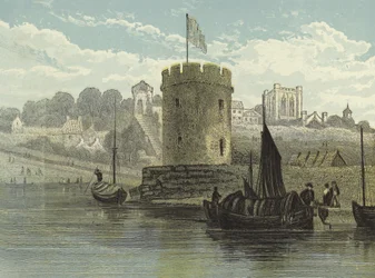 Chester Cathedral, vanaf de watertoren