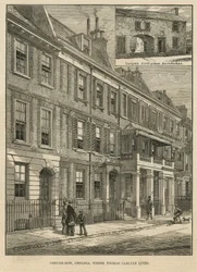 Cheyne Row waar Thomas Carlyle ooit woonde
