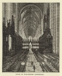 Koor van Winchester Kathedraal