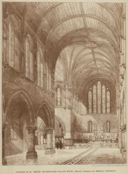 Kerk van St. Philip, Buckingham Palace Road (gravure)