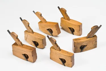 Kompas- en vlakke zoolrabbetschaven, eind 19e eeuw