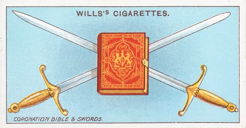 Kroningsbijbel en Zwaarden