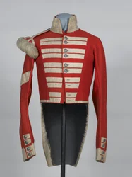 Volledig gala-uniform van een korporaal, 2e Europees Regiment, Licht, Bombay, ca. 1850