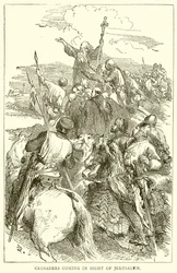 Kruisvaarders zien Jeruzalem