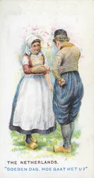 Gebruikelijke groet in Nederland, 1907