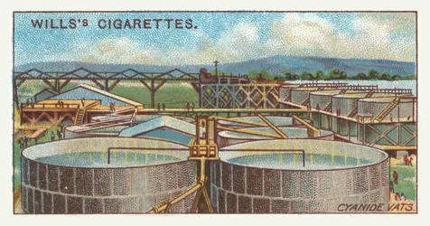 Cyanide vats (chromolitho)