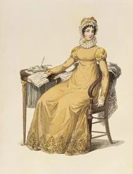 Dagjurk, modeplaat uit Ackermanns Repository of Arts