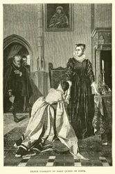Doodvonnis van Maria, Koningin van Schotland