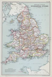 Engeland en Wales, kerkelijke indelingen