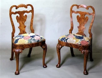 Engelse stoelen, begin 18e eeuw