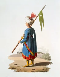 Vaandeldrager van de Spahis, 1818