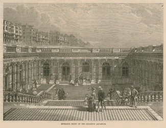 Ingangshof van het Brighton Aquarium