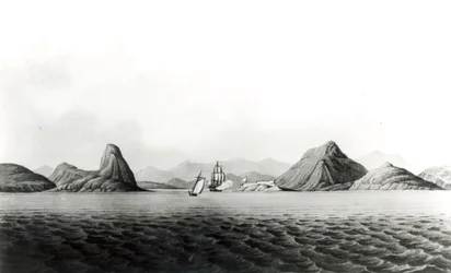 Ingang van de haven van Rio de Janeiro