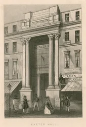 Exeter Hall, Strand, Londen
