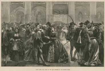 Verkleedbal gegeven door de Lady Mayoress in het Mansion House