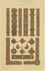 Vijftiende eeuw (chromolitho)