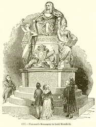 Flaxmans monument voor Lord Mansfield