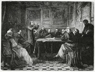 Oprichting van de Orde van de Jezuïeten in 1540, 1882