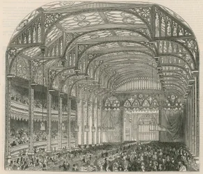 Vrijhandelsbazaar, Covent Garden Theatre, Londen