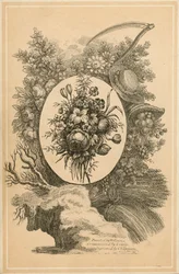 Frontispice voor The New Family Herbal door Matthew Robinson