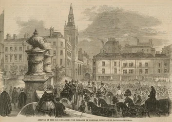 Begrafenis van Sir Thomas Picton