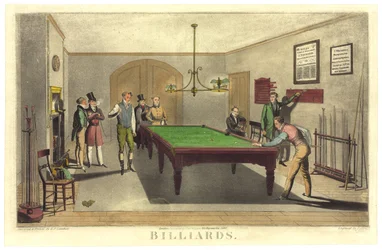 Biljartspel, 1827