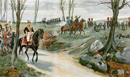 Generaal Drouot en de Garde Artillerie bij Hanau