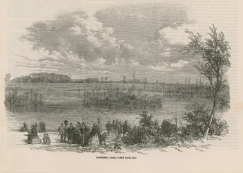 Algemeen beeld van mensen in Battersea Park