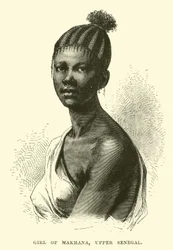 Meisje van Makhana, Boven-Senegal