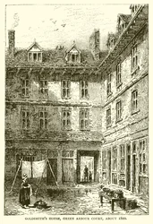 Huis van de Goudsmid, Green Arbour Court, rond 1800