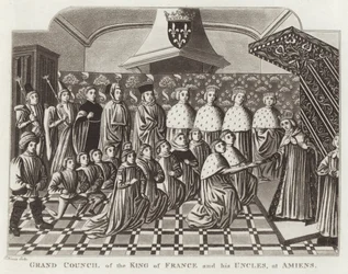 Grote Raad van de Koning van Frankrijk en zijn Ooms, in Amiens