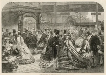 Halve kroon dag op de Internationale Tentoonstelling 1862