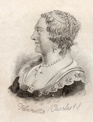 Henrietta Maria van Frankrijk, uit 