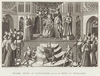 Hendrik, Hertog van Lancaster, gekroond tot Koning van Engeland