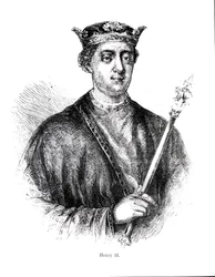 Hendrik II (1133-89) (gravure)