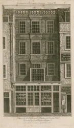Huis in de Old Bailey, ooit de residentie van Jonathan Wild