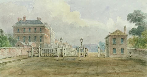 Hyde Park Corner Tolhuis, 1785