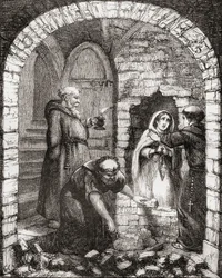 Illustratie naar George Cruikshank voor 