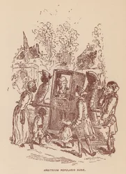 Illustratie voor The Virginians door Thackeray