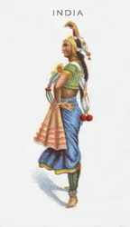India, sigarettenkaart, 1915