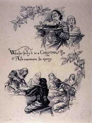 Jacobeaanse kerstscène