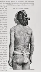 Getatoeëerde Japanse man